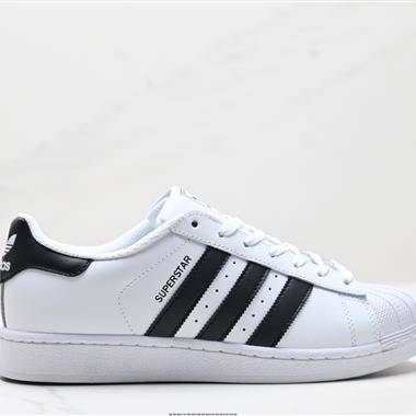 Adidas 三葉草 Originals Superstar貝殼頭系列低幫經典百搭休閑運動板鞋