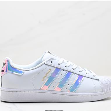 Adidas 三葉草 Originals Superstar貝殼頭系列低幫經典百搭休閑運動板鞋