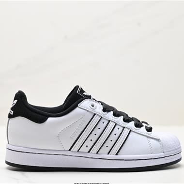 Adidas 三葉草 Originals Superstar貝殼頭系列低幫經典百搭休閑運動板鞋