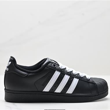 Adidas 三葉草 Originals Superstar貝殼頭系列低幫經典百搭休閑運動板鞋