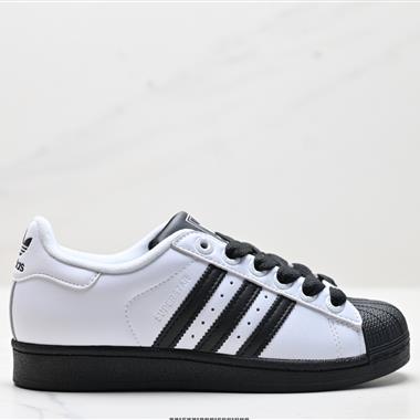 Adidas 三葉草 Originals Superstar貝殼頭系列低幫經典百搭休閑運動板鞋