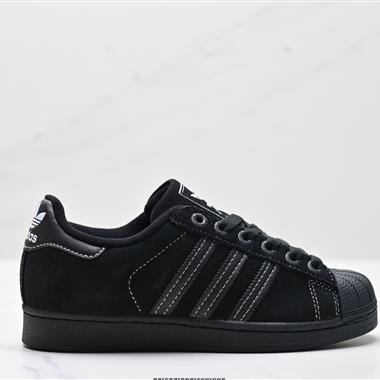 Adidas 三葉草 Originals Superstar貝殼頭系列低幫經典百搭休閑運動板鞋