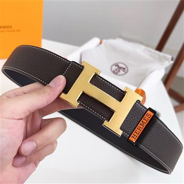 HERMES   2025新款時尚皮帶  3.8CM