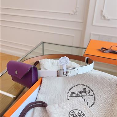 HERMES   2025新款時尚皮帶  1.8CM