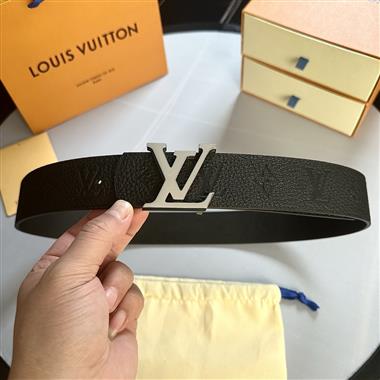 LOUIS VUITTON  2025新款時尚皮帶   4.0CM