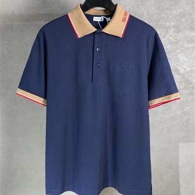 BURBERRY   2025夏季新款短袖POLO衫  尺寸偏大