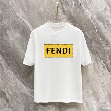 FENDI   2025夏季新款短袖T恤