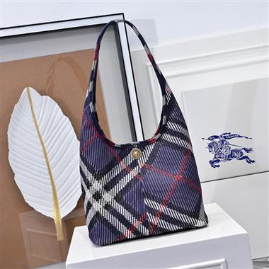 BURBERRY   2025新款女生時尚包包  尺寸：26.5*13.5*46.5CM