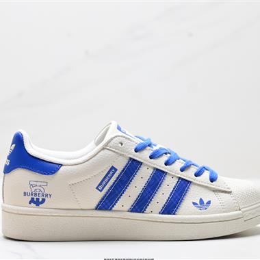 Adidas Originals Superstar  三葉草 貝殼頭 系列低幫經典百搭休閑運動板鞋