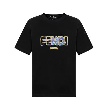 FENDI   2025夏季新款短袖T恤  尺寸偏大