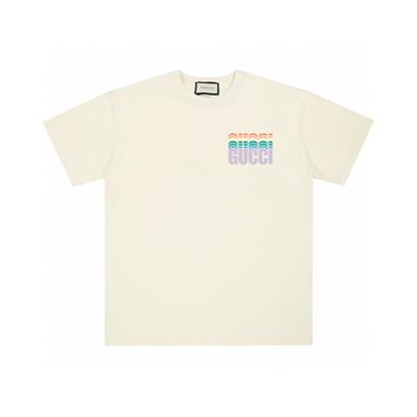 GUCCI   2025夏季新款短袖T恤  尺寸偏大