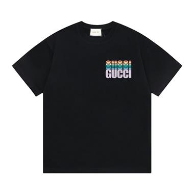 GUCCI   2025夏季新款短袖T恤  尺寸偏大