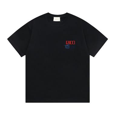 GUCCI   2025夏季新款短袖T恤  尺寸偏大