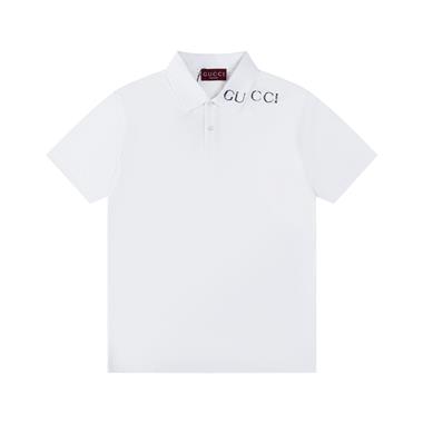GUCCI   2025夏季新款短袖POLO衫