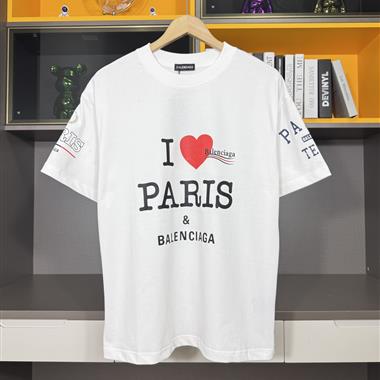 Balenciaga   2025夏季新款短袖T恤