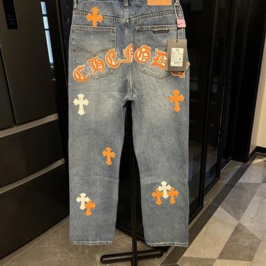 Chrome Hearts  2025夏季新款休閒牛仔褲