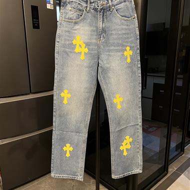 Chrome Hearts  2025夏季新款休閒牛仔褲