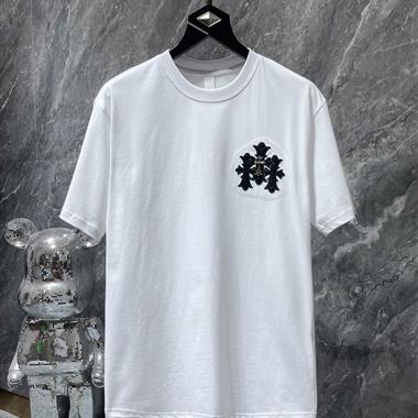 Chrome Hearts   2025夏季新款短袖T恤  尺寸偏大