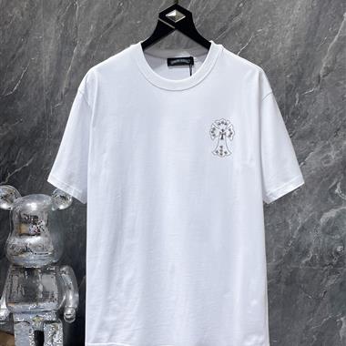 Chrome Hearts   2025夏季新款短袖T恤  尺寸偏大