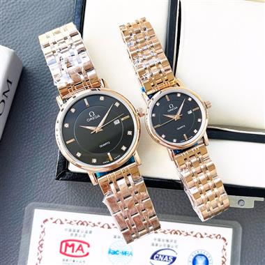 OMEGA   2025新款時尚休閒手錶 尺寸：男40MM 女30MM