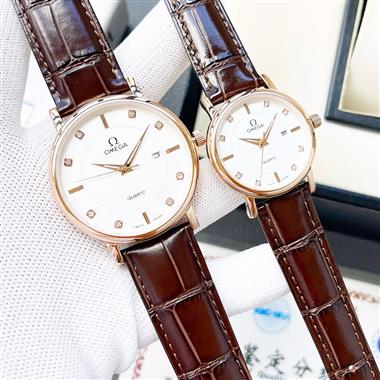 OMEGA   2025新款時尚休閒手錶 尺寸：男40MM 女30MM