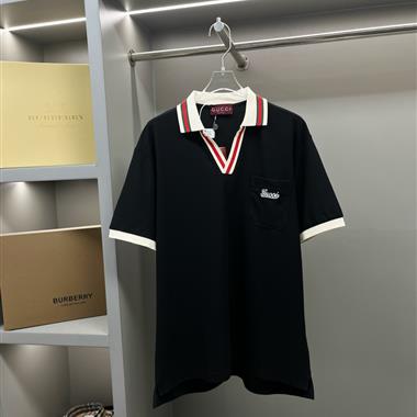 GUCCI   2025夏季新款短袖POLO衫