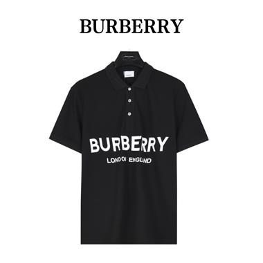 BURBERRY   2025夏季新款短袖POLO衫 尺寸偏大