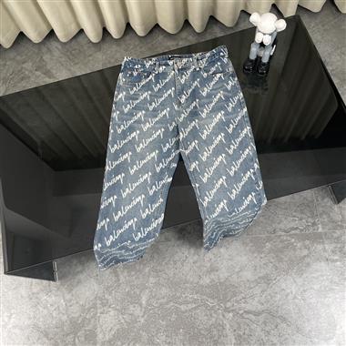 Balenciaga   2025夏季新款休閒牛仔褲