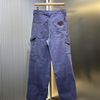 PRADA   2025夏季新款休閒長褲