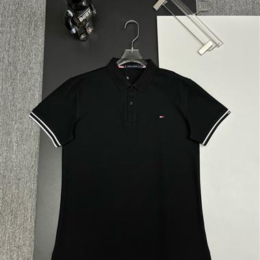 TOMMY   2025夏季新款短袖POLO衫