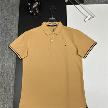 TOMMY   2025夏季新款短袖POLO衫