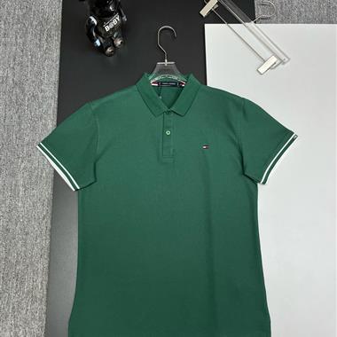 TOMMY   2025夏季新款短袖POLO衫
