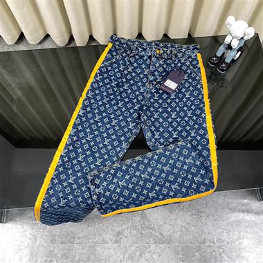 LouisVuitton  2025夏季新款休閒牛仔褲