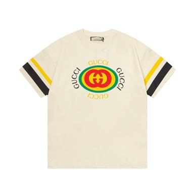 GUCCI   2025夏季新款短袖T恤  尺寸偏大
