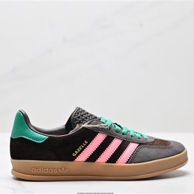 Adidas originals GAZELLE INDOOR 舒適百搭防滑耐磨 低幫 板鞋 