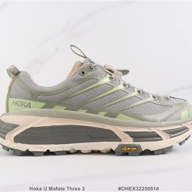 Hoka U Mafate Three 2 戶外徒步跑步鞋