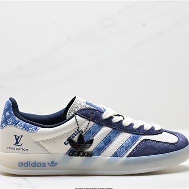 Adidas Originals Gazelle indoor  三葉草百搭低幫休閑運動板鞋