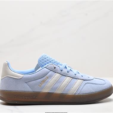 Adidas Originals Gazelle Indoor 三葉草休閑防滑耐磨低幫板鞋