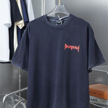 Balenciaga  2025夏季新款短袖T恤  尺寸偏大