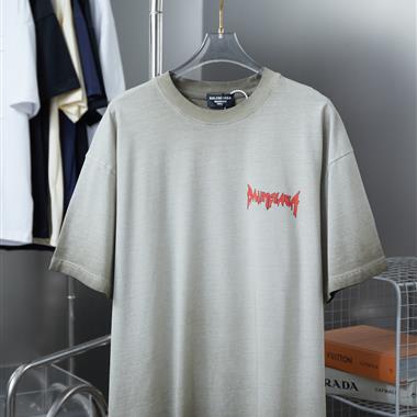 Balenciaga  2025夏季新款短袖T恤  尺寸偏大
