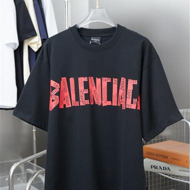 Balenciaga  2025夏季新款短袖T恤  尺寸偏大