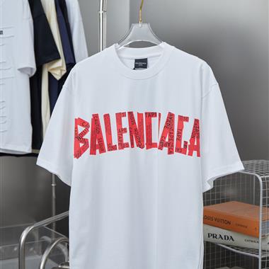 Balenciaga  2025夏季新款短袖T恤  尺寸偏大