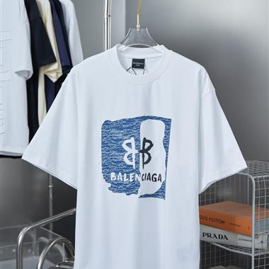 Balenciaga  2025夏季新款短袖T恤  尺寸偏大
