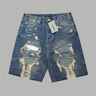 Balenciaga   2025夏季新款牛仔短褲