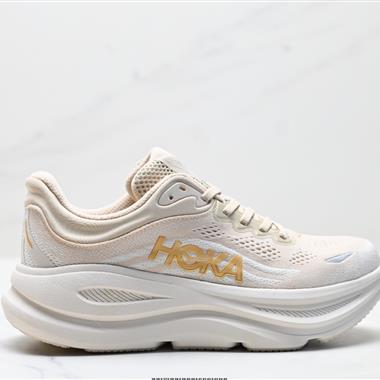 HOKA ONE ONE Bondi 8 復古舒適防滑耐磨 低幫 山地戶外跑步鞋