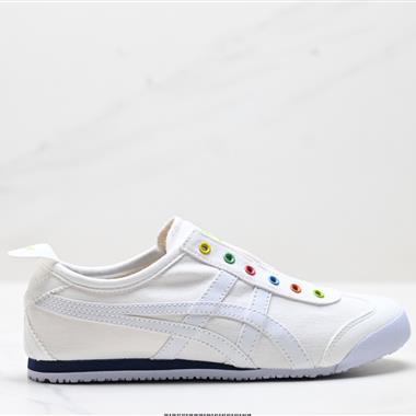 Onitsuka Tiger鬼塚虎 Mexico 66 Slip-on 低幫夏季透氣運動休閑鞋