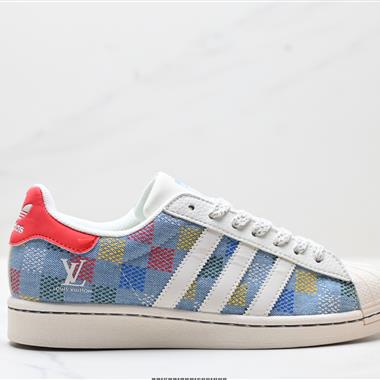Adidas Originals Superstar  三葉草 貝殼頭系列低幫經典百搭休閑運動板鞋