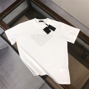 PRADA   2025夏季新款短袖T恤  尺寸偏大