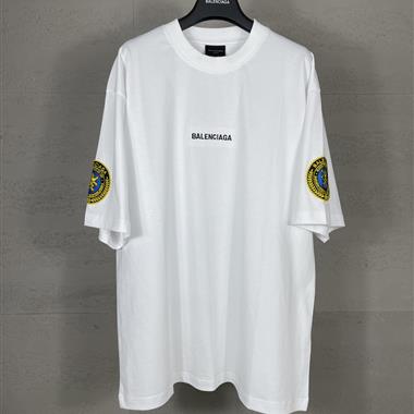 Balenciaga   2025夏季新款短袖T恤  尺寸偏大
