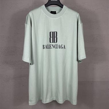 Balenciaga   2025夏季新款短袖T恤  尺寸偏大